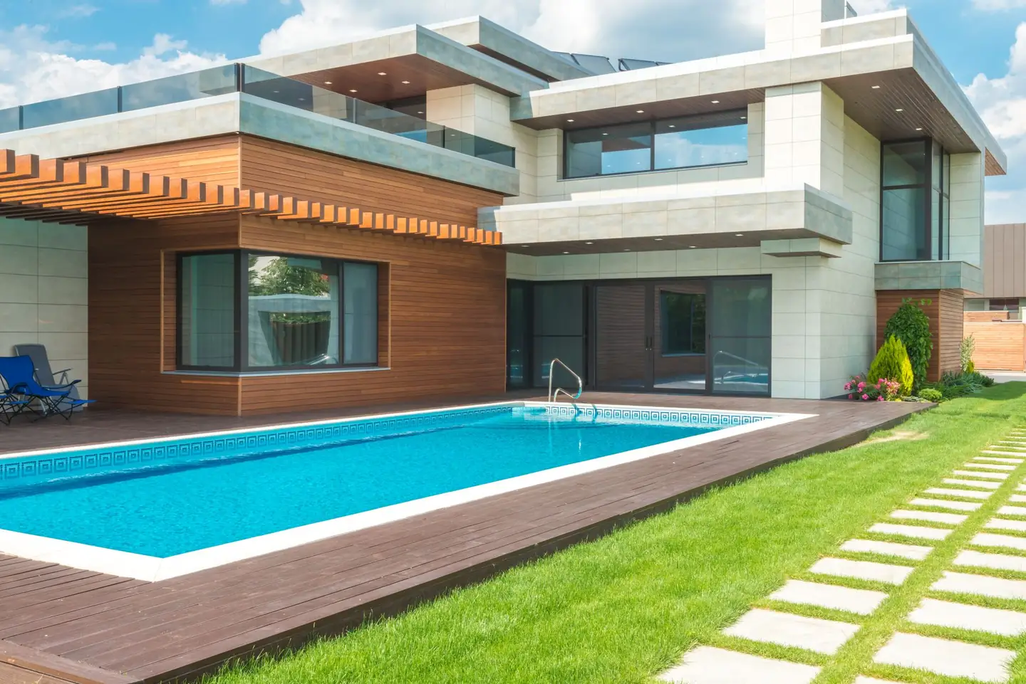 Swimming pool built in Denham Court, NSW